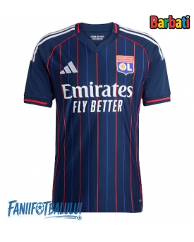 Olympique Lyonnais Tricou Fotbal Replică 2025-26 Barbati Deplasare